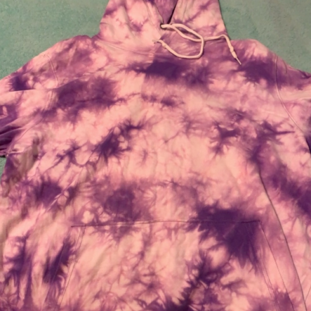Tie did purple zumiez hoodie